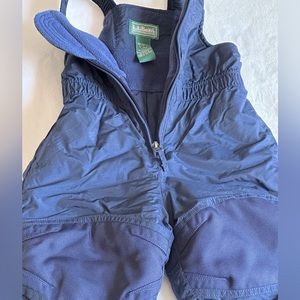 L.L. Bean 12-18 Months insulated bib overalls